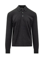 Dark Grey Solid Polo 1