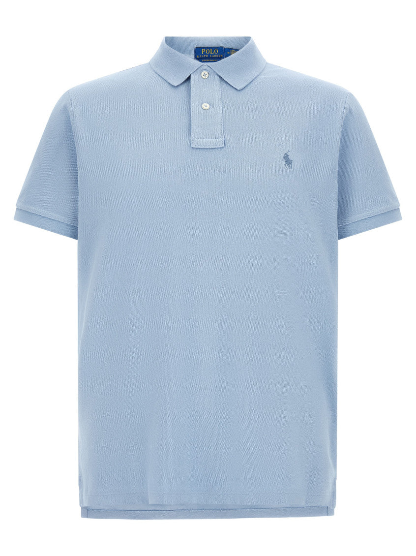 Light Blue Logo Polo 1