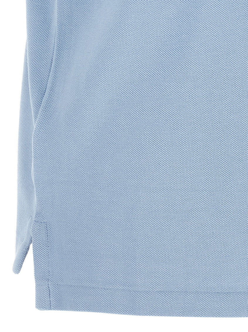 Light Blue Logo Polo 4