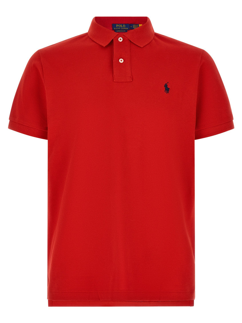Red Shirt Collar Polo 1