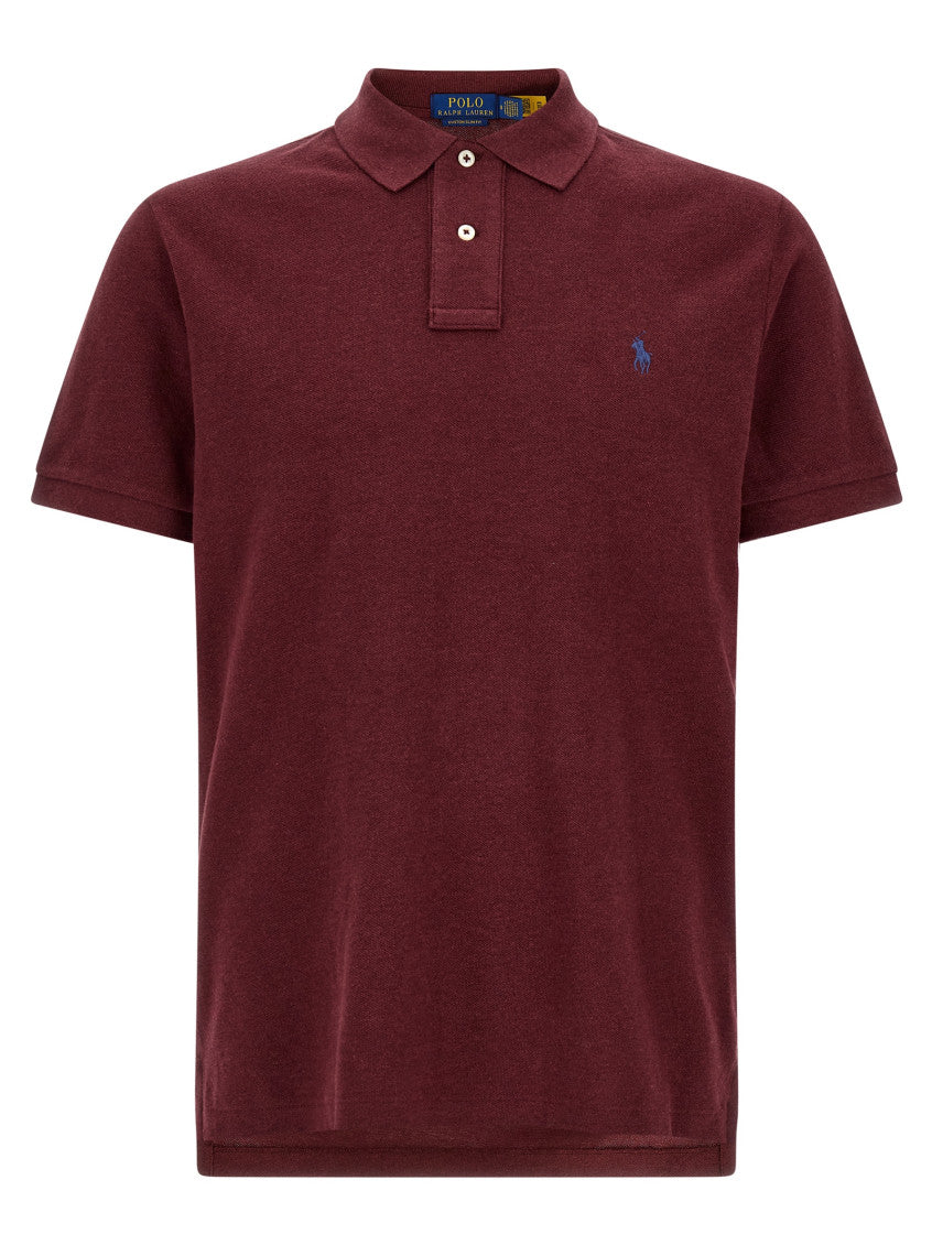 Maroon Shirt Collar Polo 1