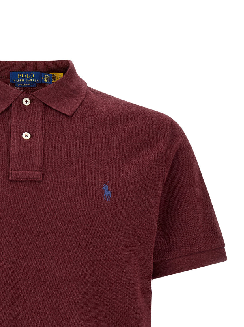 Maroon Shirt Collar Polo 3
