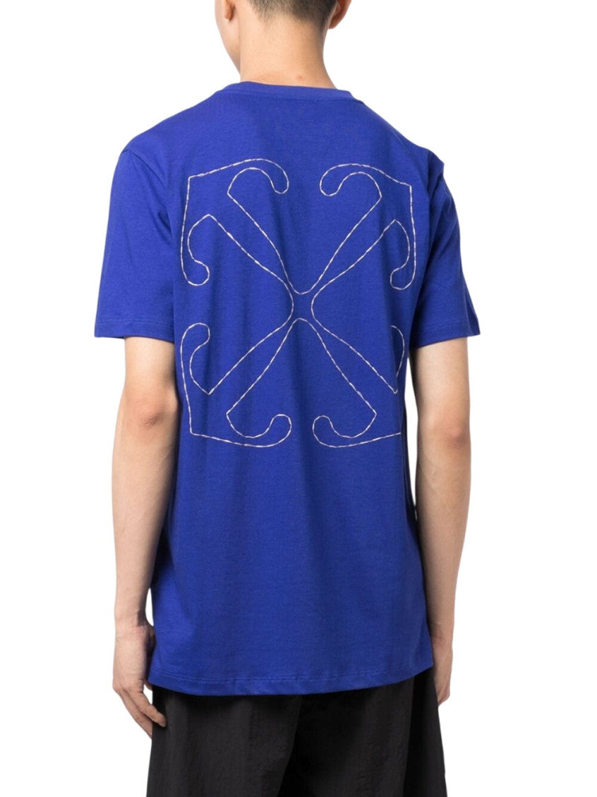Royal Blue Crew Neck T-Shirt 3