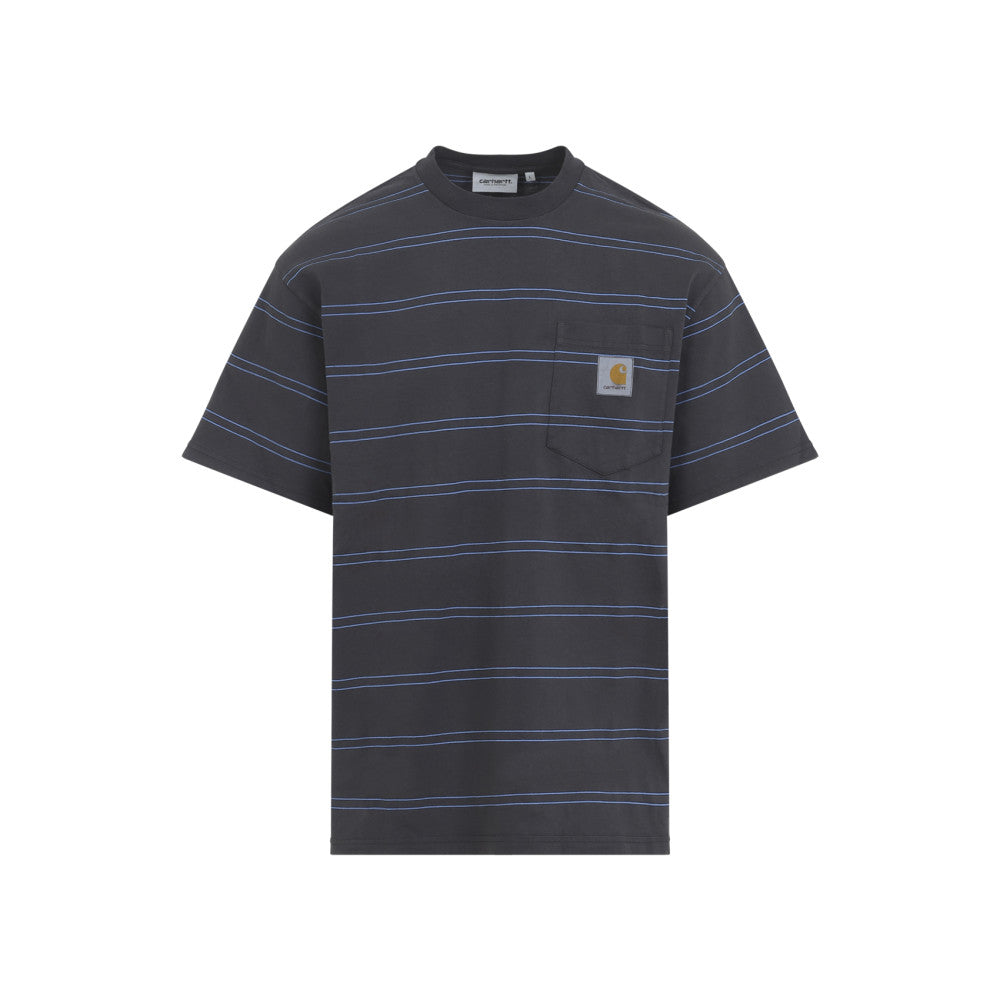 Graphite Grey Stripes T-Shirt 1