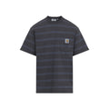 Graphite Grey Stripes T-Shirt 1