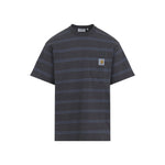 Graphite Grey Stripes T-Shirt 1