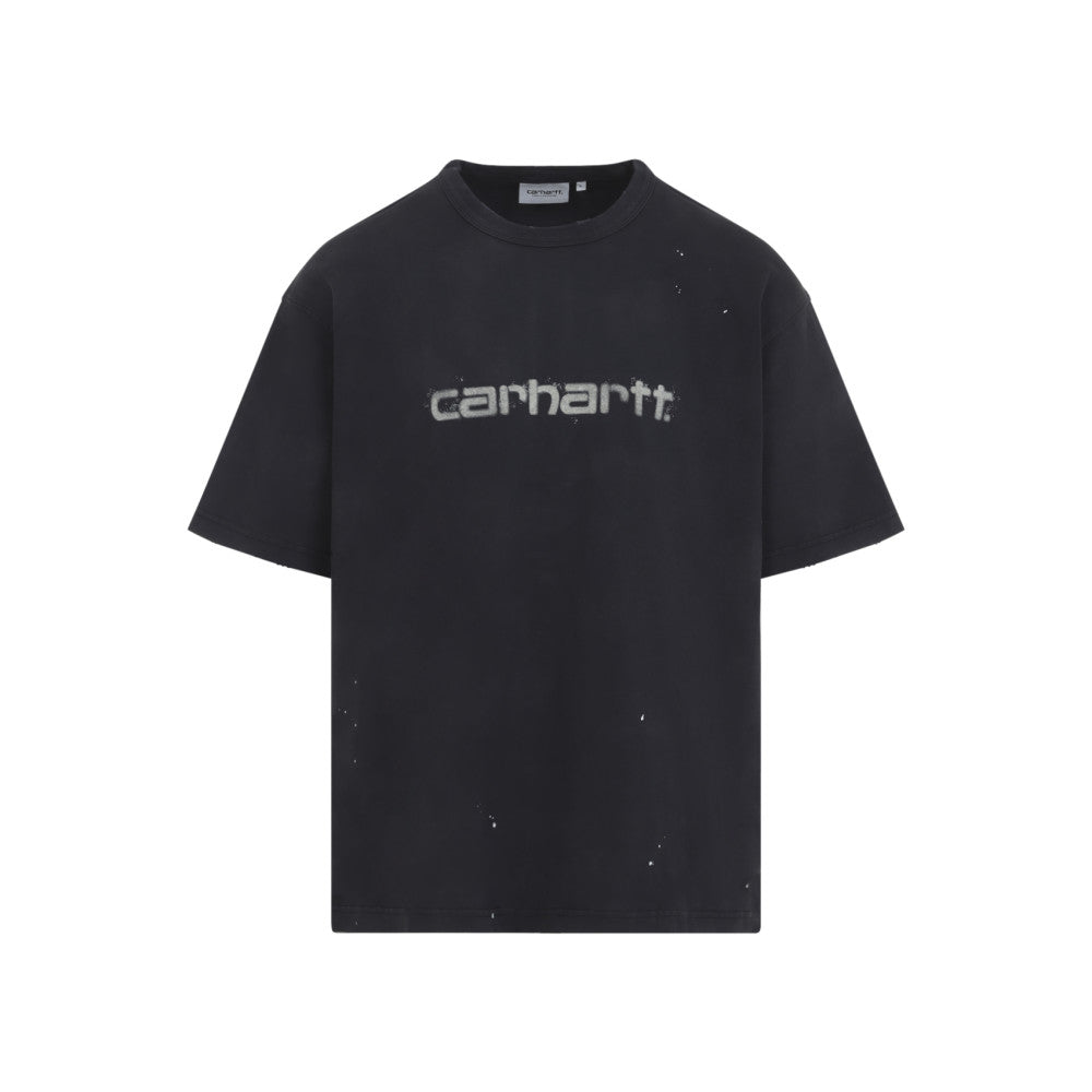 Black Crew Neck Logo T-Shirt 1