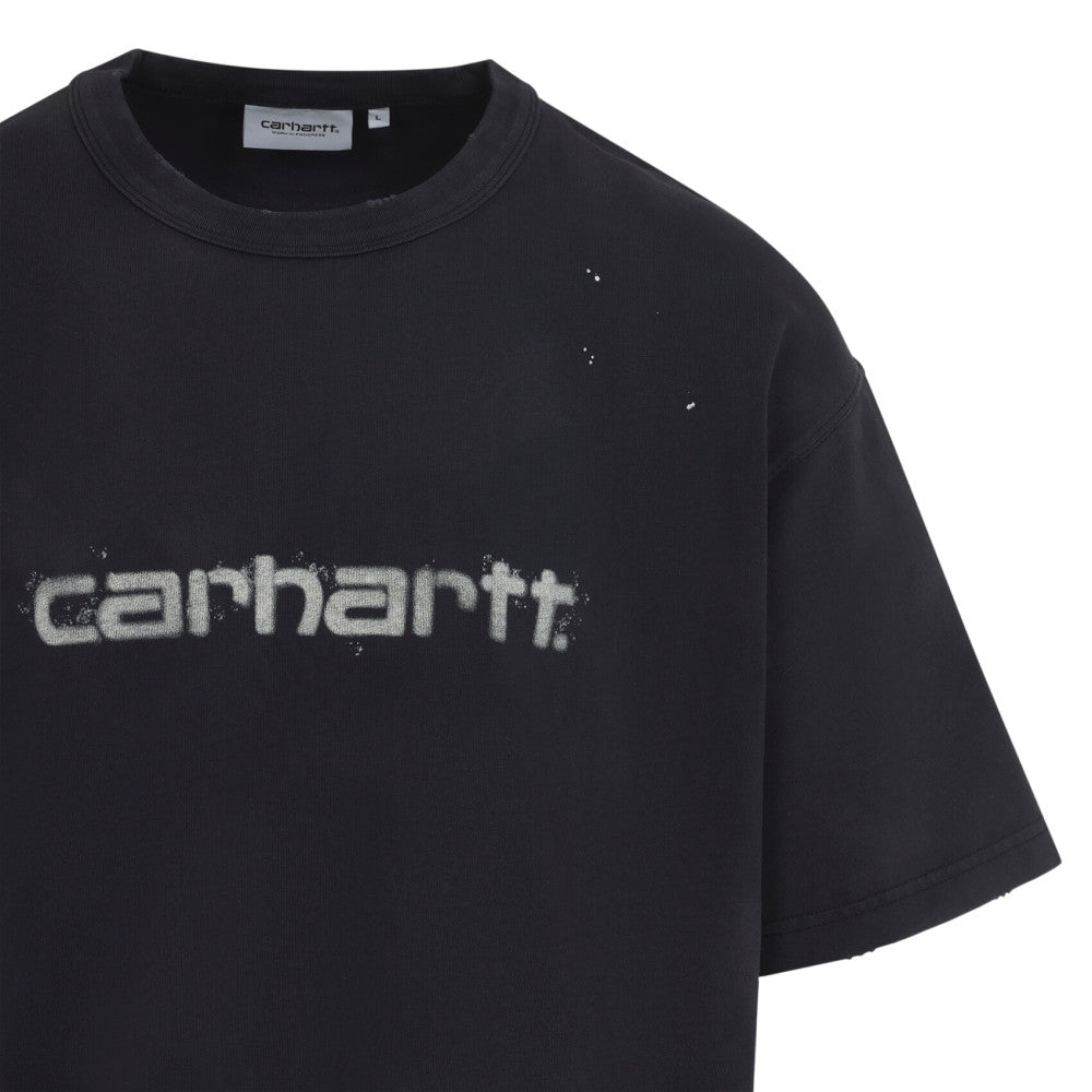 Black Crew Neck Logo T-Shirt 3