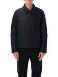 Black Shirt Collar Jacket 1