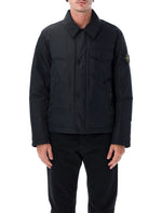 Black Shirt Collar Jacket 1
