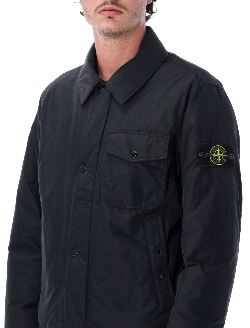 Black Shirt Collar Jacket 3