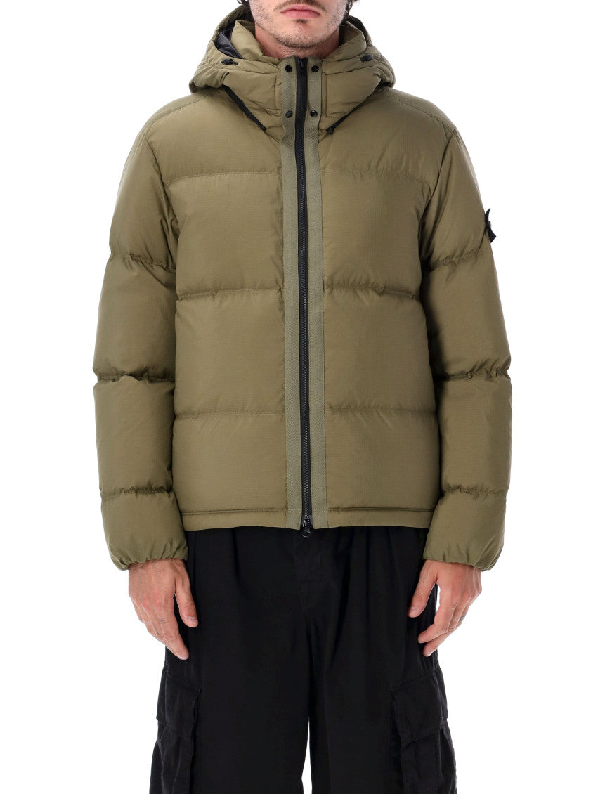 Khaki Green Hood Jacket 1