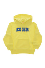 Boys Yellow Logo Hoodie 1