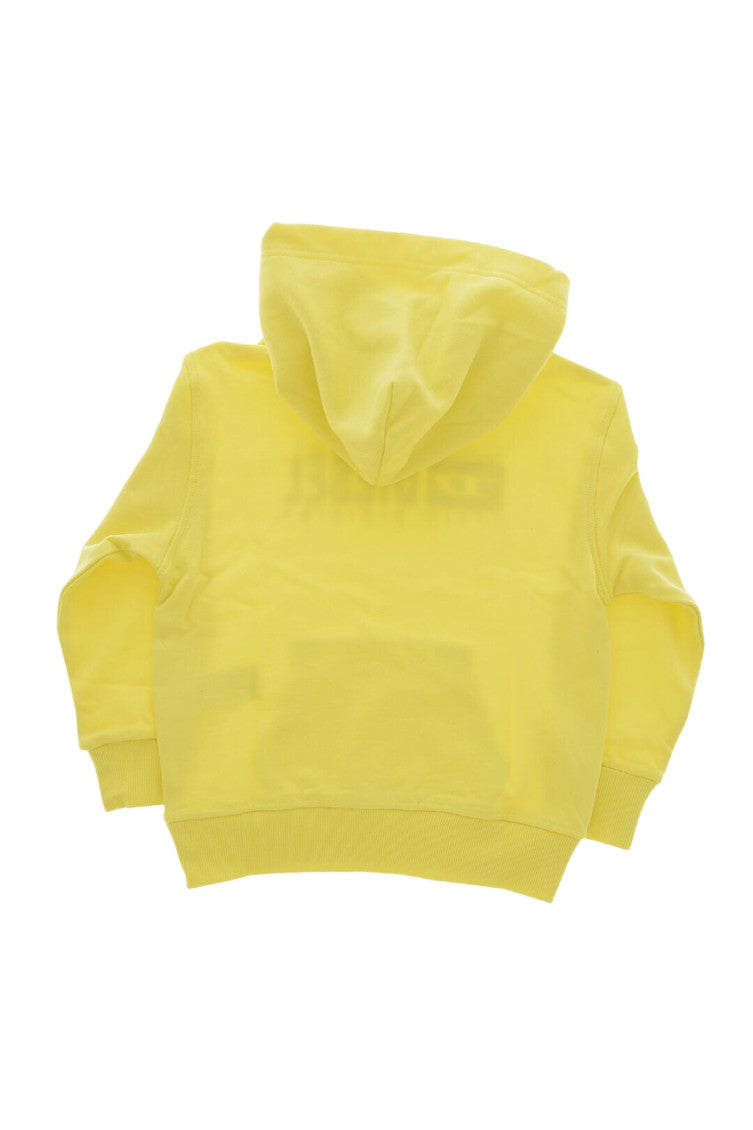 Boys Yellow Logo Hoodie 2