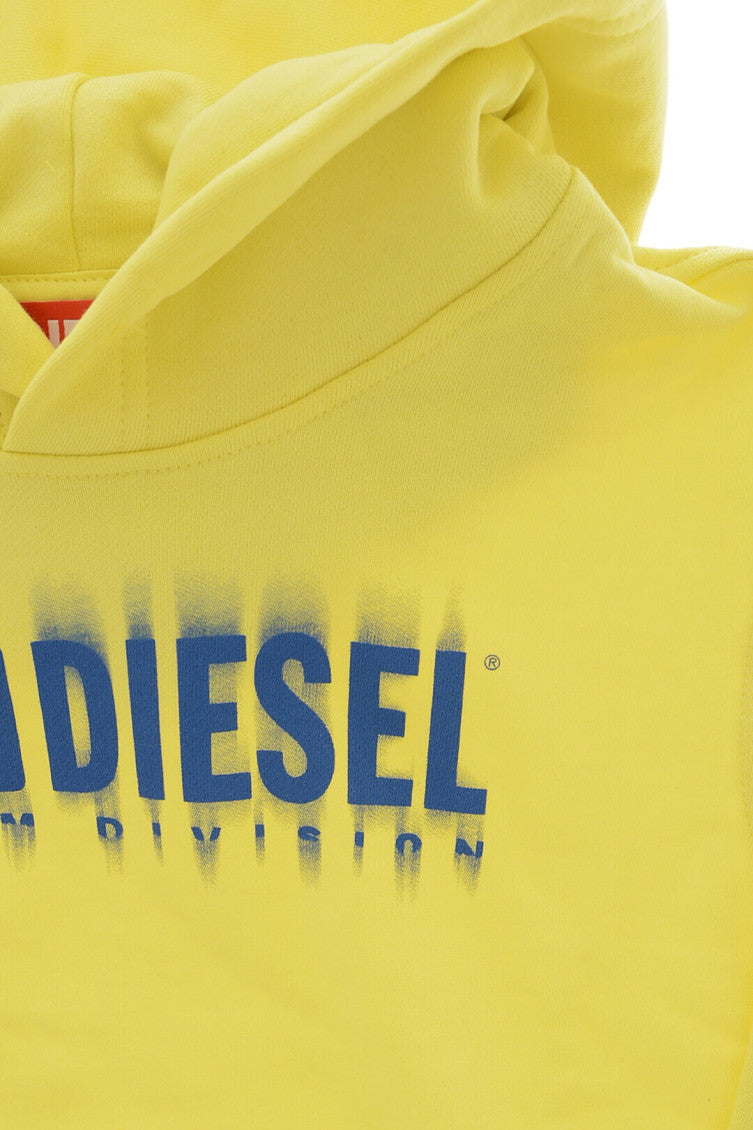 Boys Yellow Logo Hoodie 3
