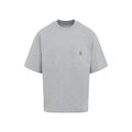 Heather Grey Crew Neck T-Shirt 1