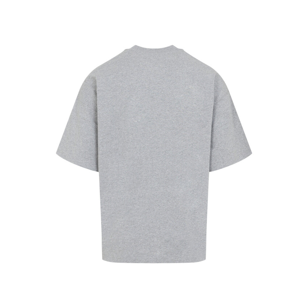 Heather Grey Crew Neck T-Shirt 2