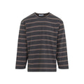 Dark Grey Stripes T-Shirt 1