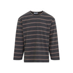 Dark Grey Stripes T-Shirt 1