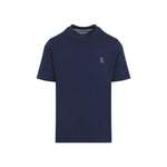 Navy Blue Crew Neck T-Shirt 1