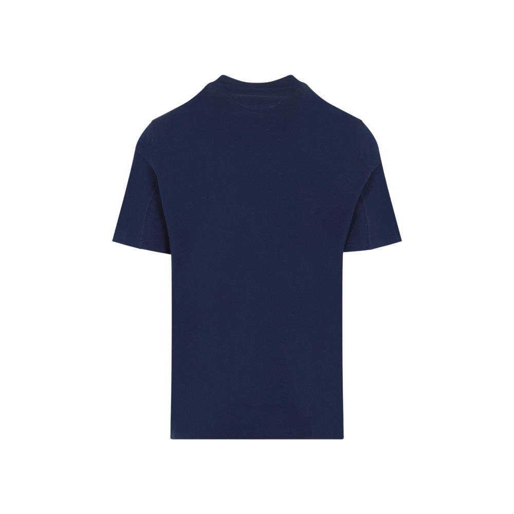 Navy Blue Crew Neck T-Shirt 2