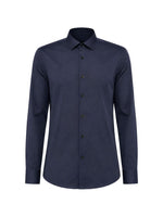 Dark Blue Slim Shirt 1