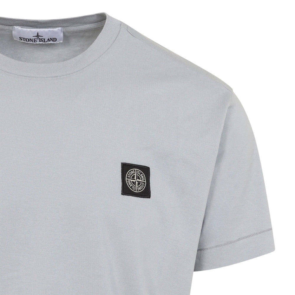 Ash Grey Crew Neck T-Shirt 3