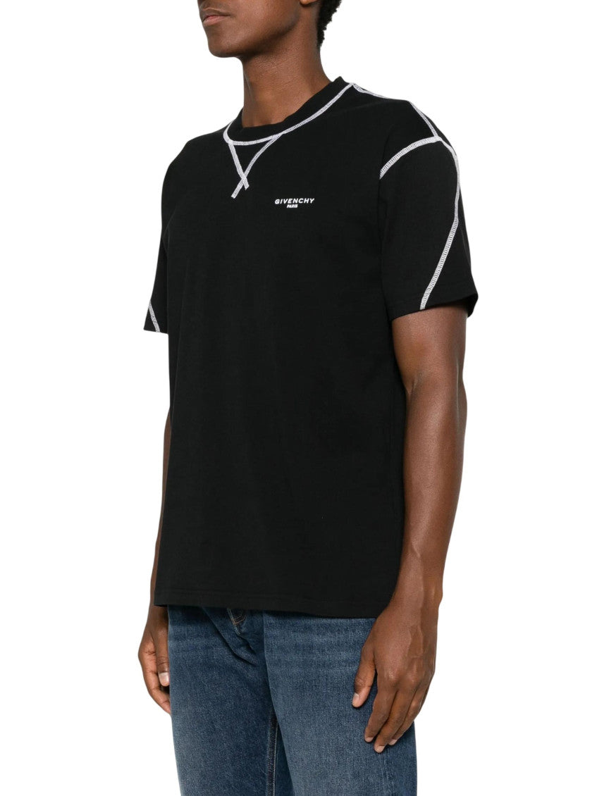 Black Crew Neck Logo T-Shirt 2