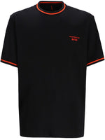 Black Logo Crew Neck T-Shirt 1
