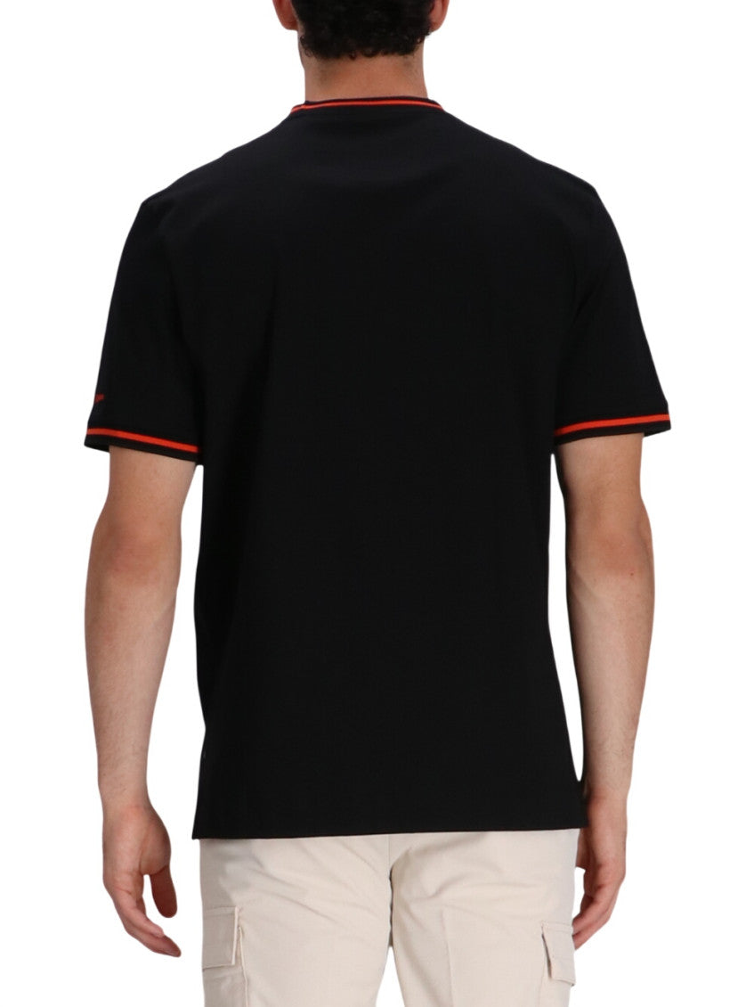 Black Logo Crew Neck T-Shirt 2