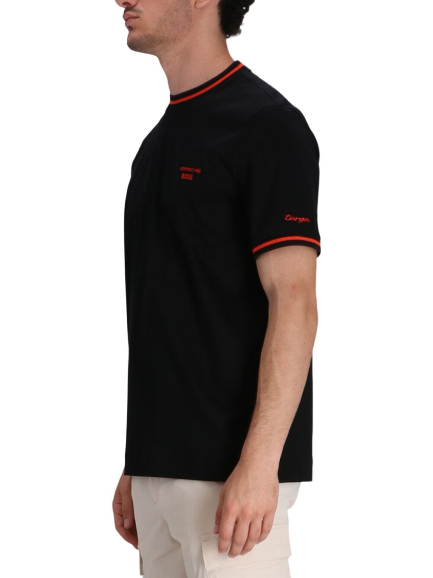 Black Logo Crew Neck T-Shirt 4