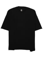Black Solid Crew Neck T-Shirt 1