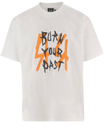 White Graphic Crew Neck T-Shirt 1