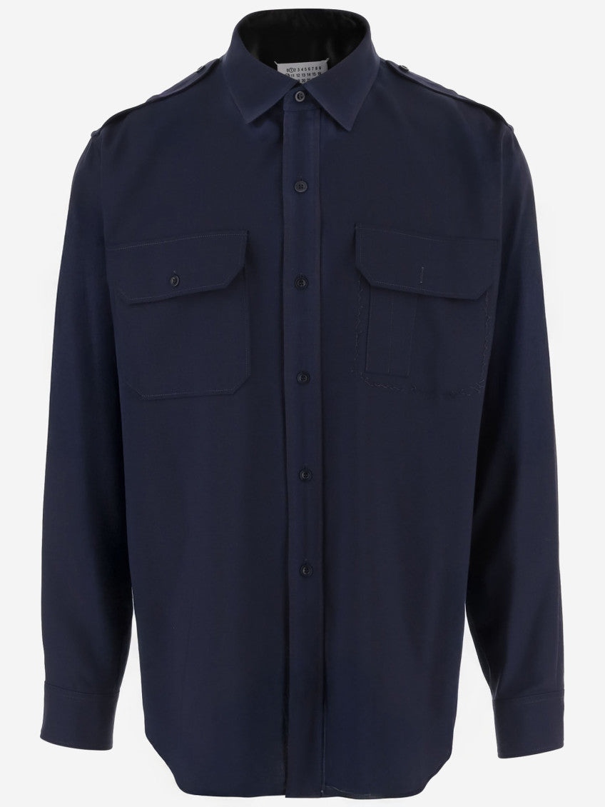 Navy Blue Regular Shirt 1