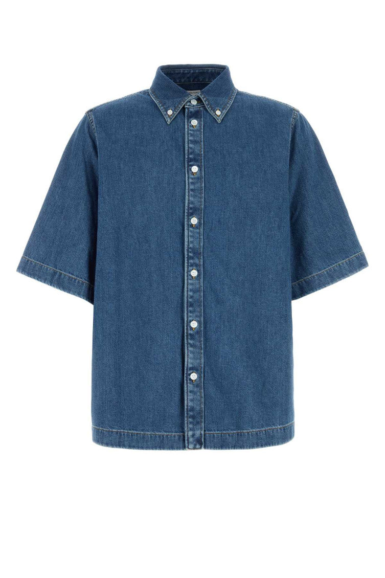 Blue Relaxed Denim Shirt 1