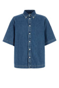 Blue Relaxed Denim Shirt 1