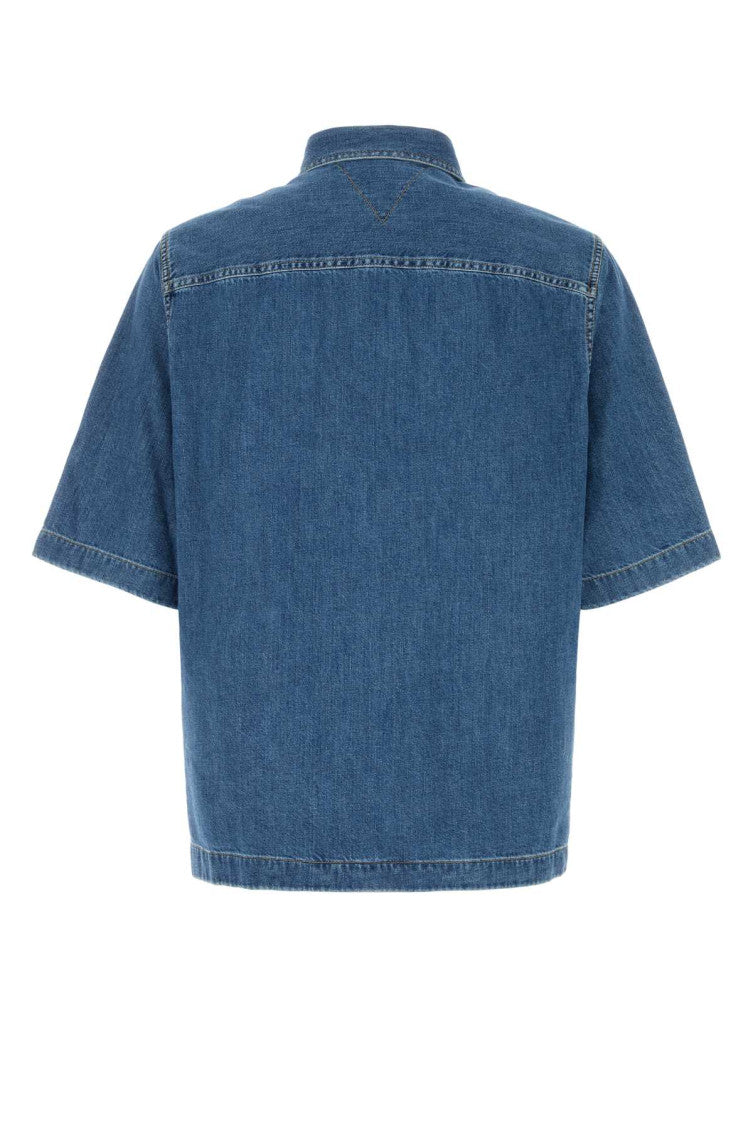 Blue Relaxed Denim Shirt 2