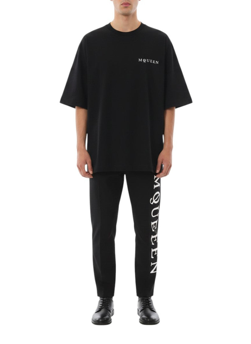 Black Crew Neck Logo T-Shirt 1
