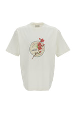 White Floral Print T-Shirt 1