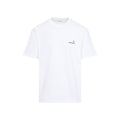 White Crew Neck Logo T-Shirt 1
