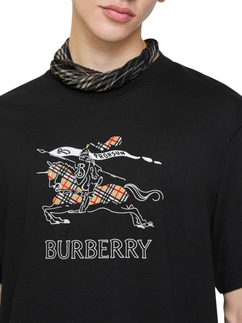 Black Crew Neck Logo T-Shirt 3