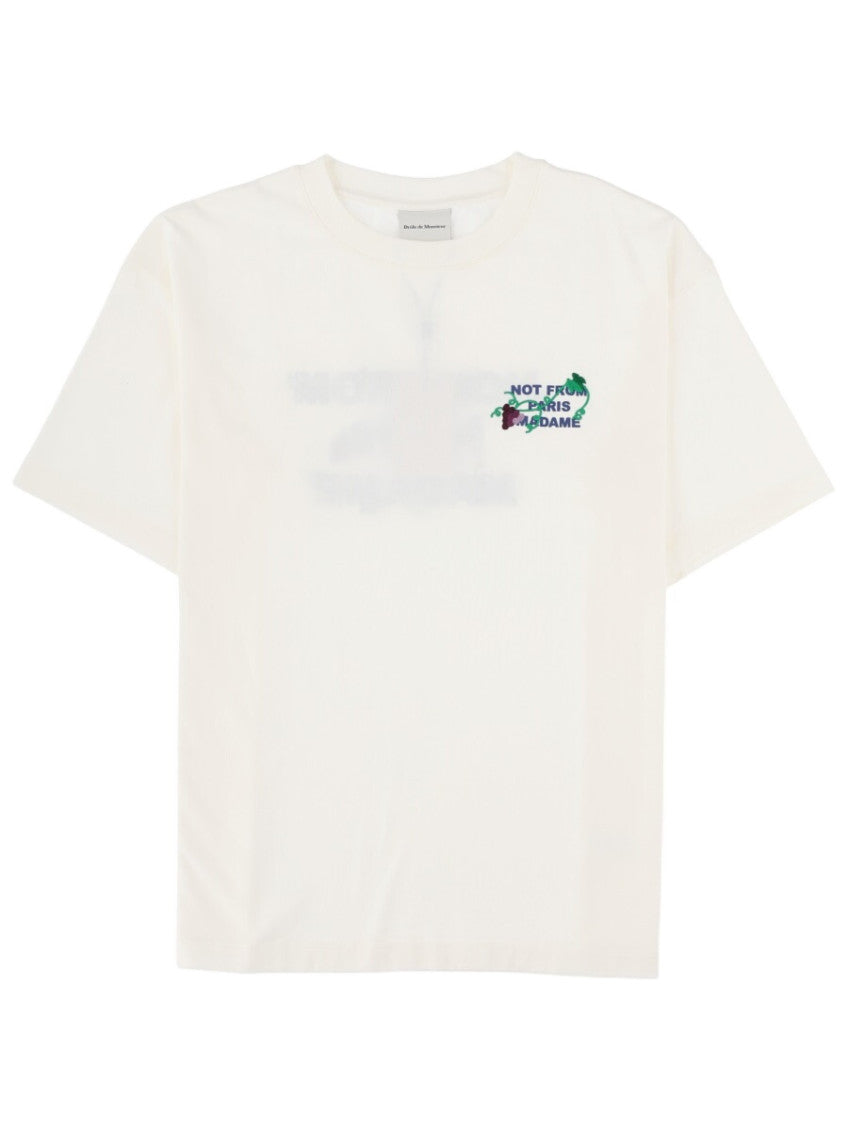 Off White Crew Neck T-Shirt 1
