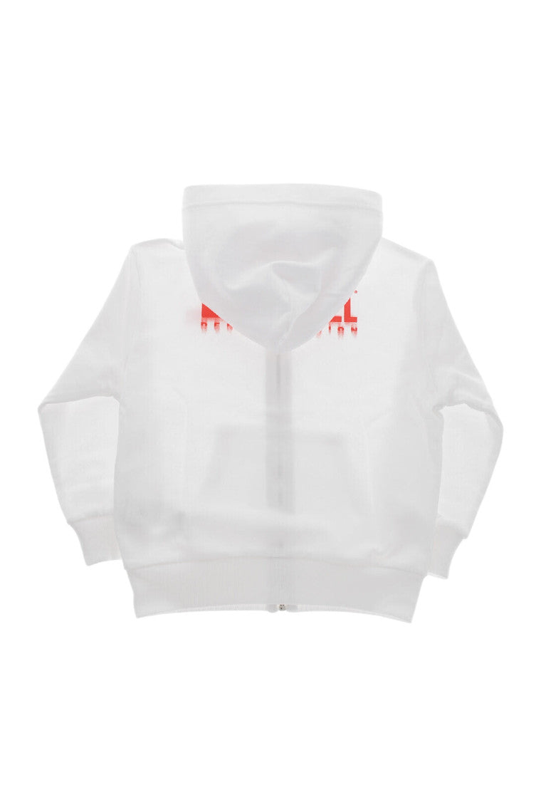 Boys White Logo Jacket 2