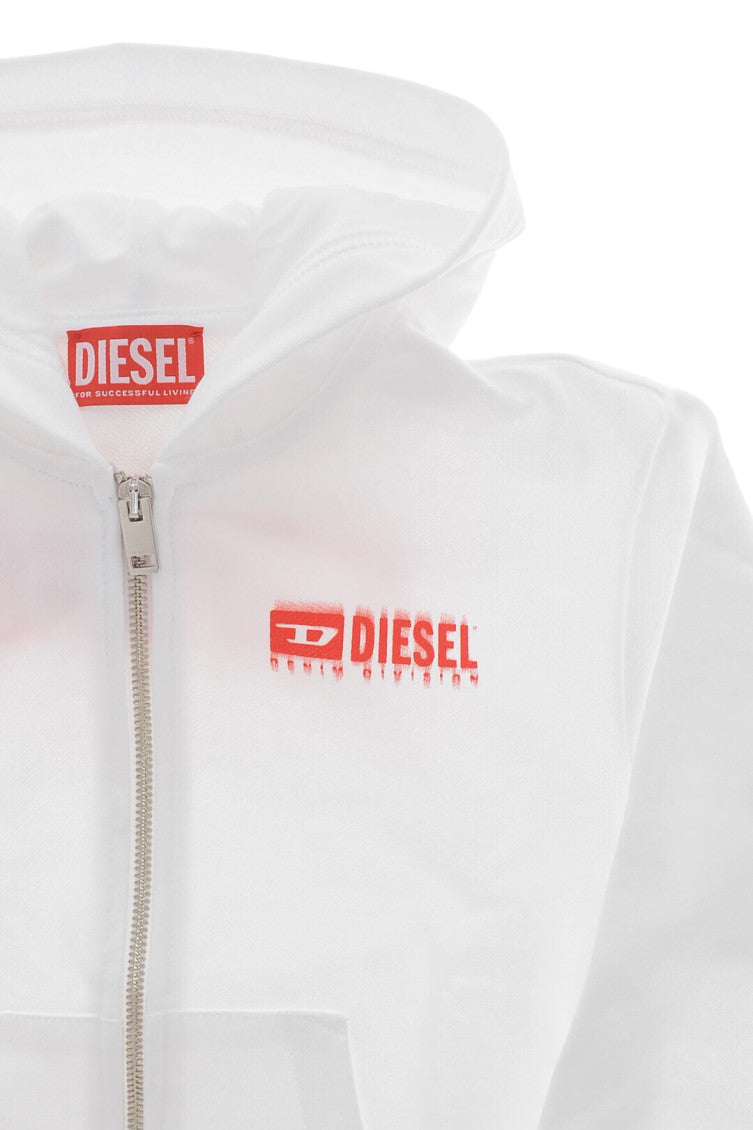 Boys White Logo Jacket 3