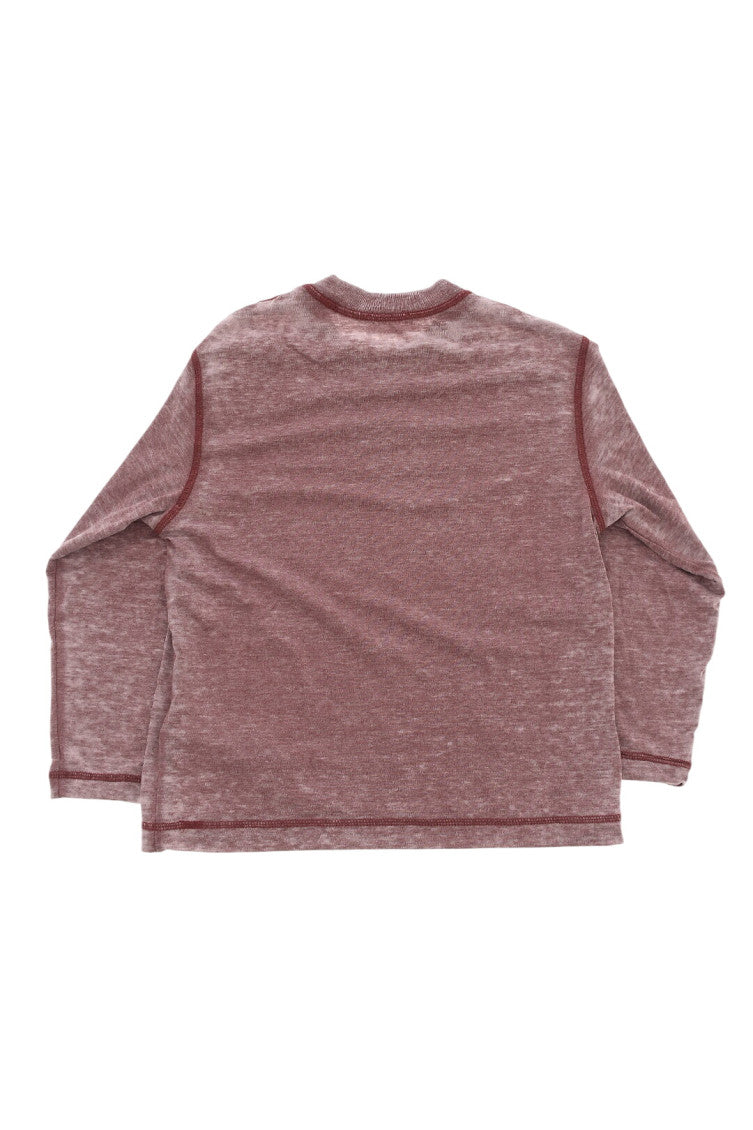 Boys Maroon Logo T-Shirt 2