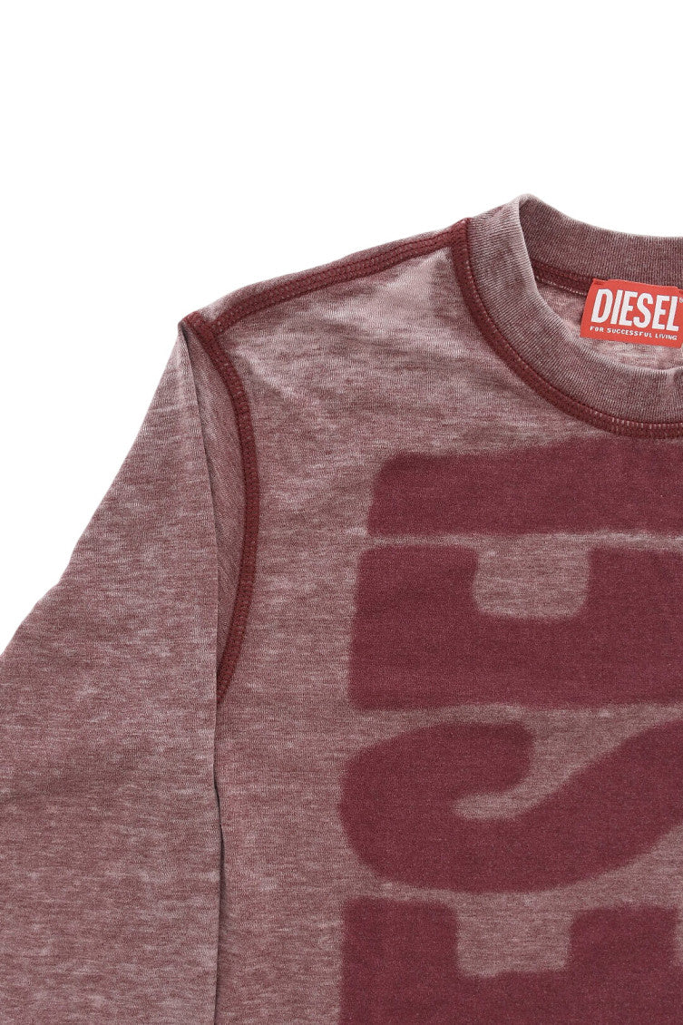 Boys Maroon Logo T-Shirt 3