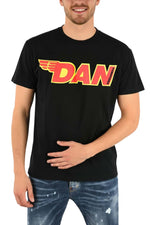 Black Graphic Print T-Shirt 1