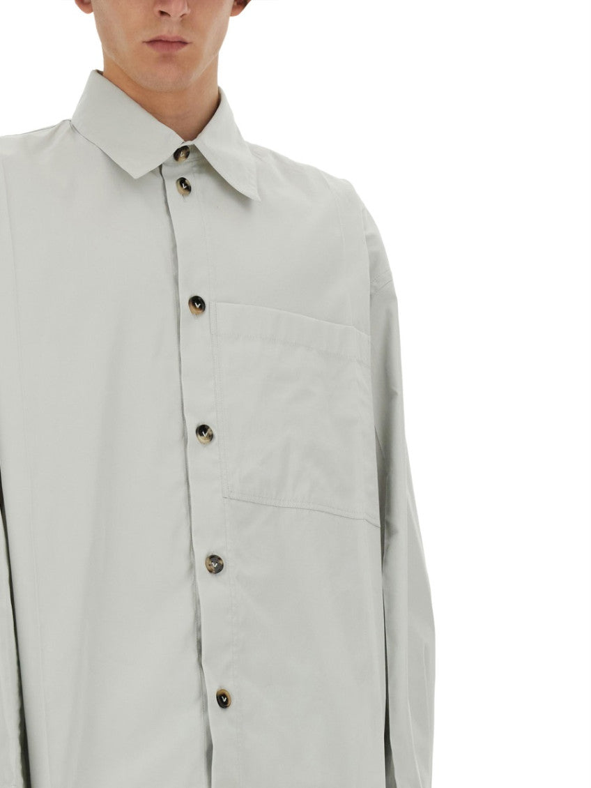 Light Grey Oversized Shirt 4