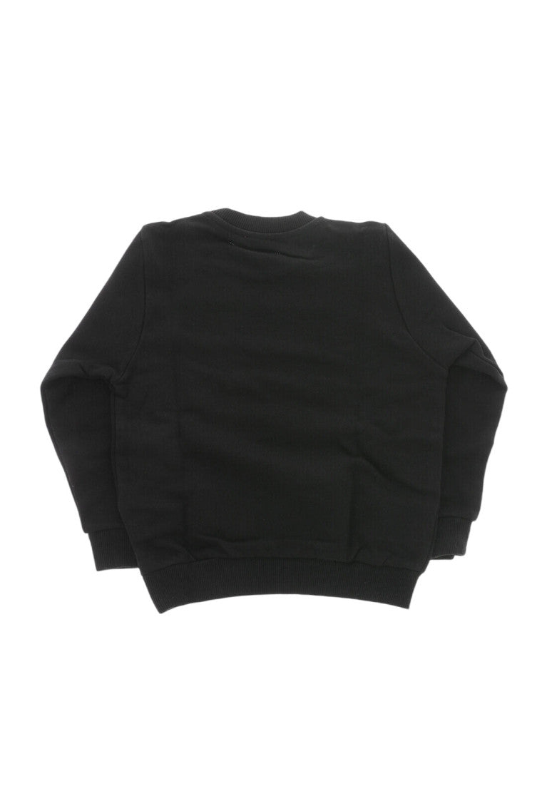 Girls Black Graphic Sweatshirt 2