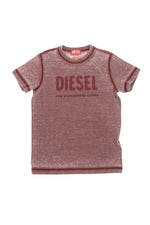 Boys Maroon Logo T-Shirt 1